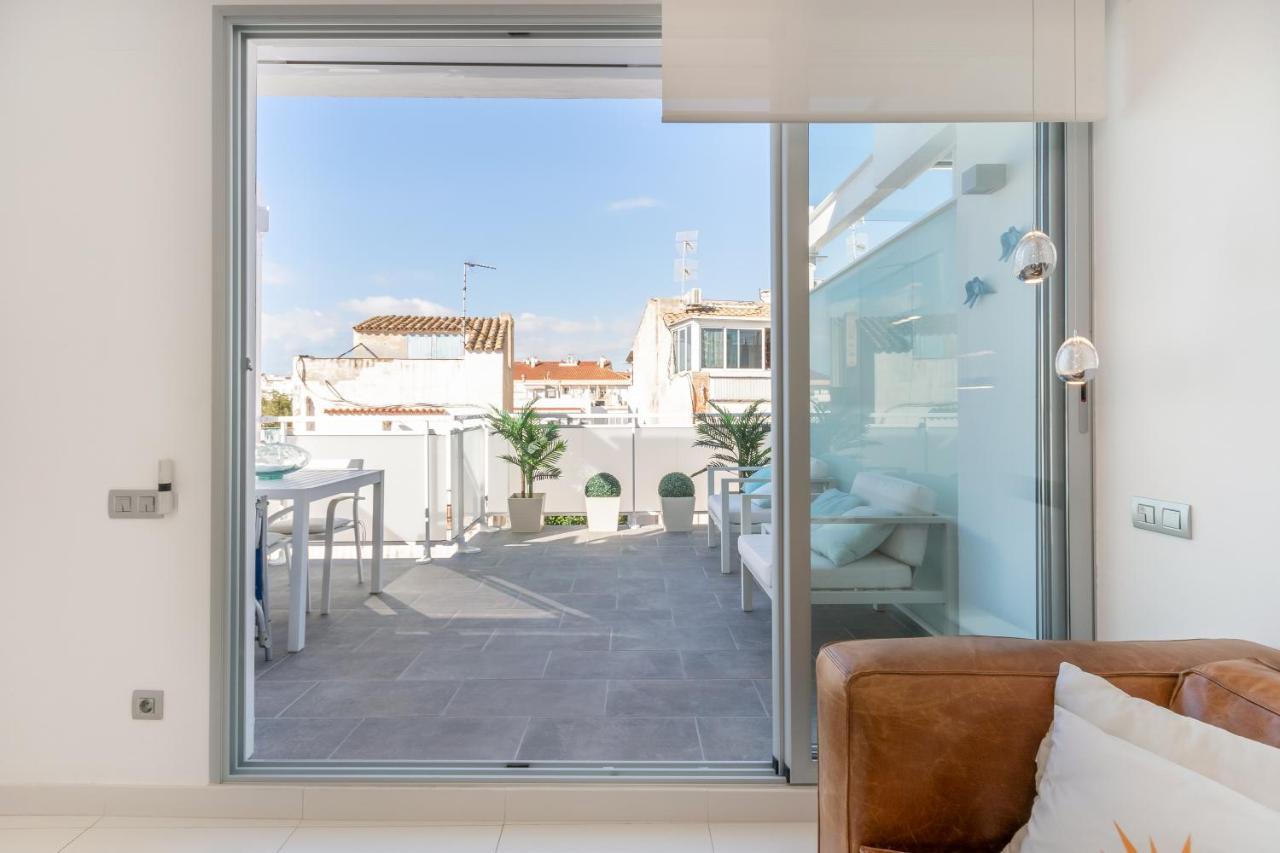 Beach Penthouse Sitges Rentals Luaran gambar